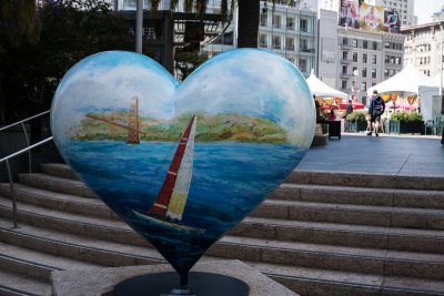Hmmm...something about a heart and San Fransico