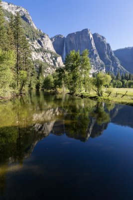 Reflections in the Merced River