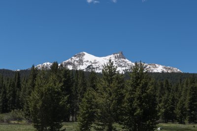Snow covered in June 