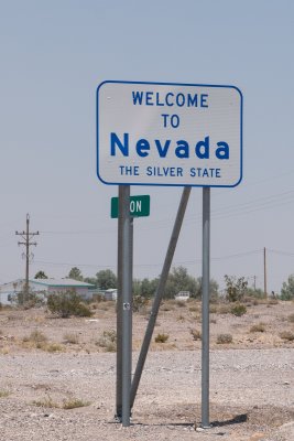Geez Nevada, spend some money on your sign would you