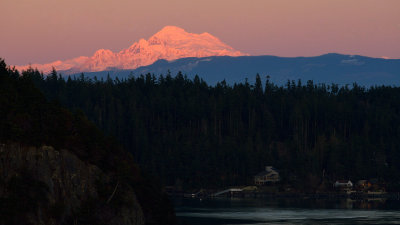 Mt. Baker from Deception Pass