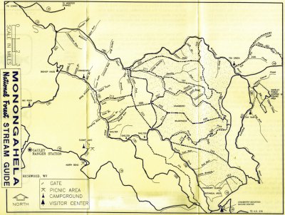 Cranberry River Map