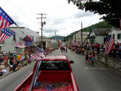 2014 Cherry River Festival Parade from the Mopswab