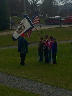 CRN Color Guard with Wally !!!