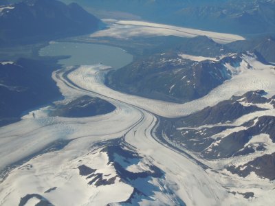 GLACIERS FROM THE AIR