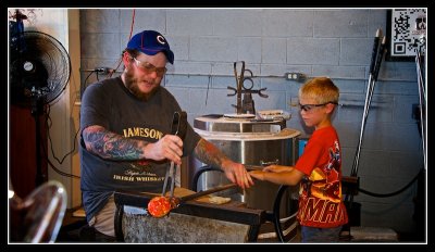 Brycen Glass Blowing