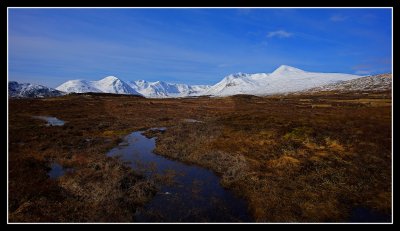 Mountains from Rannoch Moor