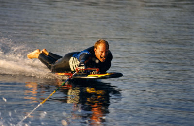 Brent on Kneeboard