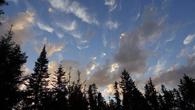 Sky after storm