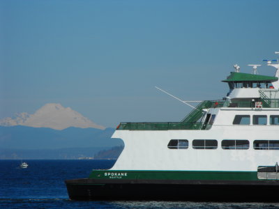 Edmonds, mt baker and ferry