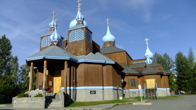 Russian church Anchorage Alaska