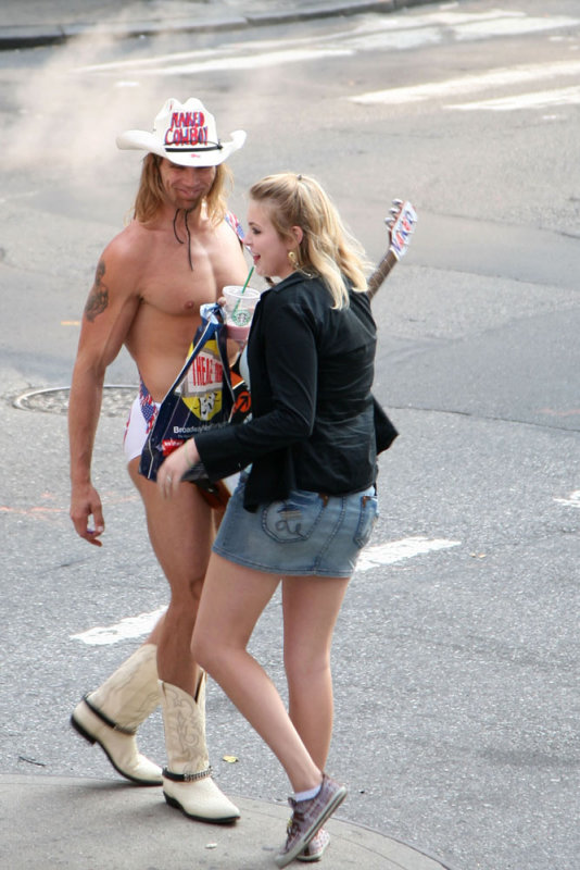The Naked Cowboy (Midtown Manhattan)