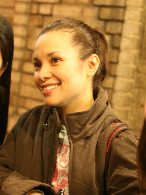 Catching Lea Salonga with a Beautiful Smile in New York