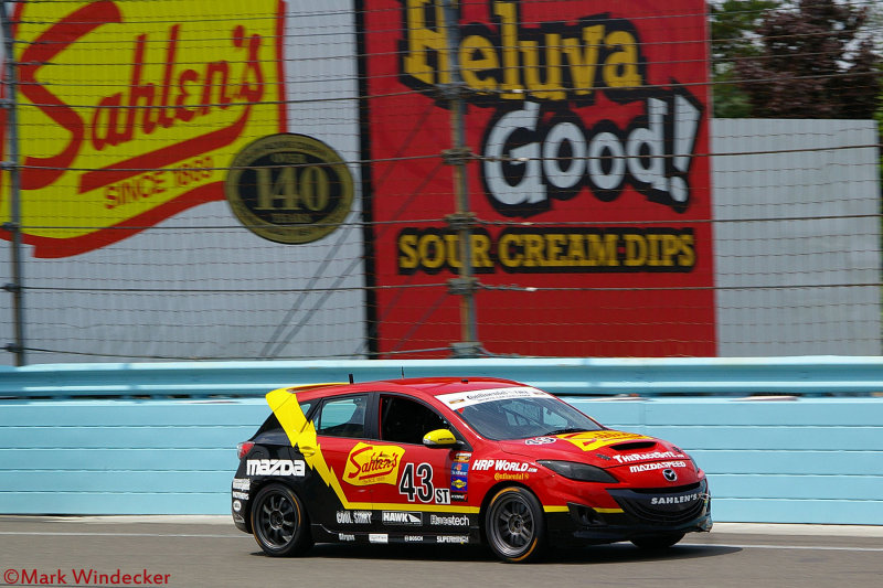 41ST 19-ST JOE SAHLEN/WILL NONNAMAKER MAZDA SPEED3