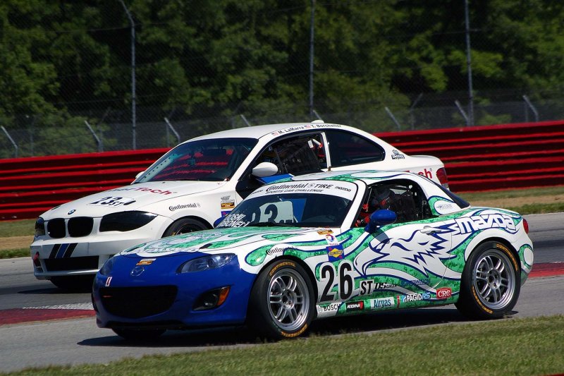 52ND  32-ST  RHETT ODOSKI/ANDREW CARBONELL MAZDA MX-5