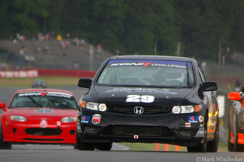 9TH MATT PLUMB/CHAD GILSINGER/BOB BEEDE  HONDA CIVIC Si