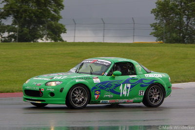 17TH MARK WHITE/SARAH CATTANEO MAZDA MX-5