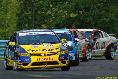 33RD 11-ST JOCELYN HEBERT/CYRIL HAMELIN HONDA CIVIC Si