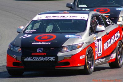 29th 8ST Aaron Povoledo/Robert Thorne Honda Civic Si