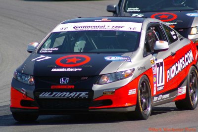 29th 8ST Aaron  Povoledo/Robert Thorne Honda Civic Si