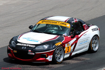 44th 25ST Tyler McQuarrie/Marc Miller Mazda MX-5