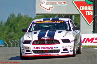 8th GS David Levine/Lucas Bize Mustang Boss 302R