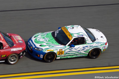 23rd 9ST Liam Dwyer/Andrew Carbonell Mazda MX-5