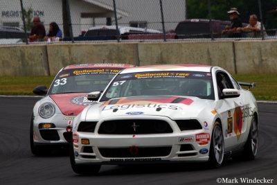 34th 11-GS Nick Galante/Louis-Philippe Montour Ford Mustang Boss 302R