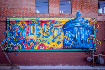 Blue Dome Graffiti