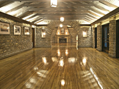 Small Hall looking toward main hall