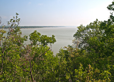 Lake view from Texas Oak  hiking trail