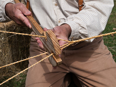 Rope making tool