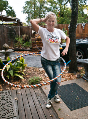 Kelly and hula hoop #2