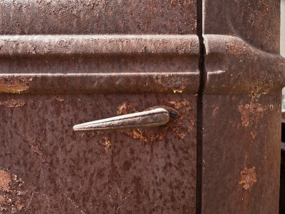 1948 Ford pick-up truck door handle