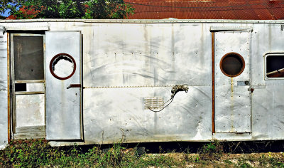 Old house trailer #2, Uhland, TX