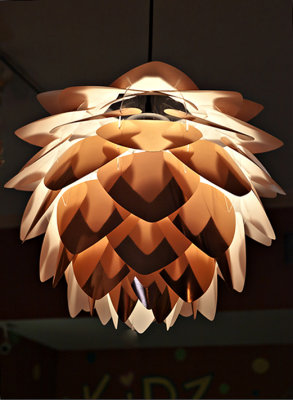 Lotus blossum light fixture 