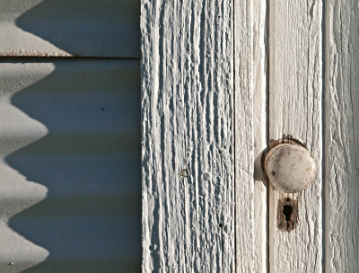 Door knob on Creekside Barn #2