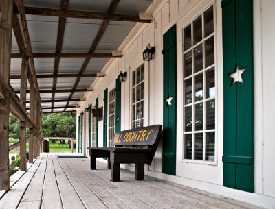 Park Headquarters porch