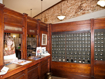 Old Town Postal Depot interior