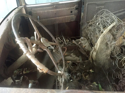 1929 Ford, interior