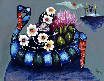 The Artichoke Seller Adrift.jpg