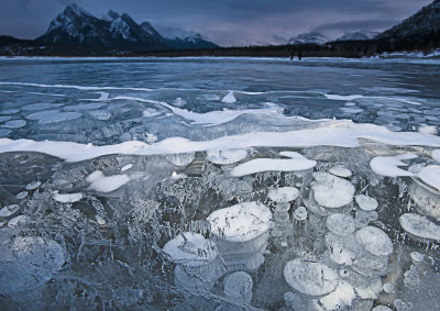 14-02-03 - Abraham Lake in the Canadian Rockies - Frozen Wonderland