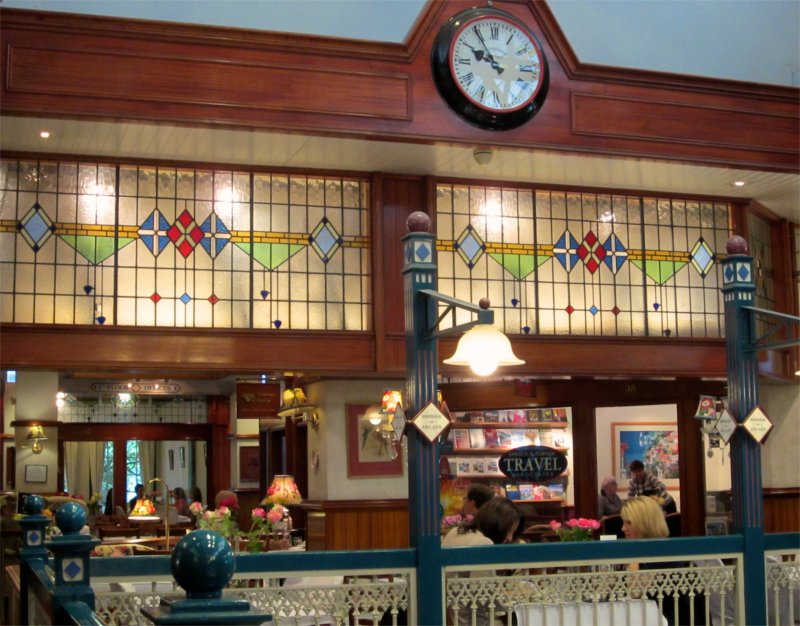 Tea Room at the end of the Brisbane City Arcade