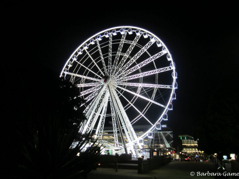 Brisbane Wheel by night
