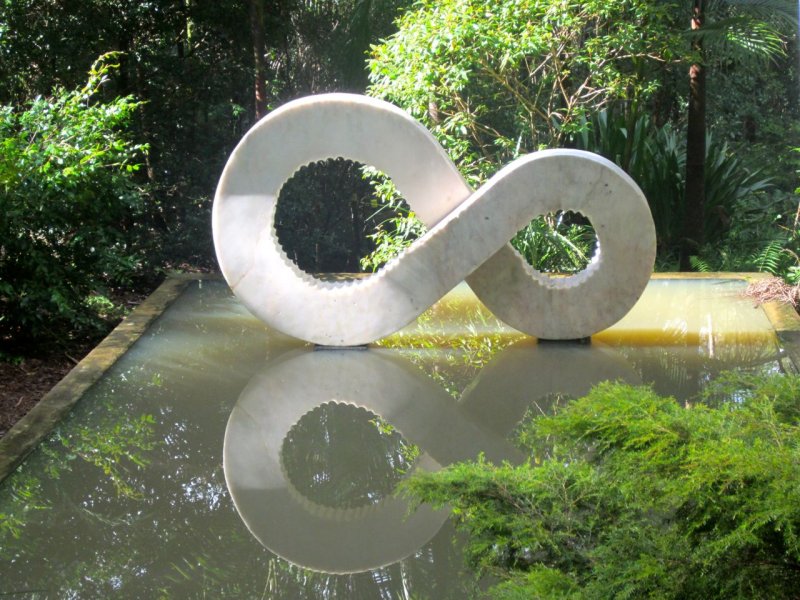 Reflected sculpture