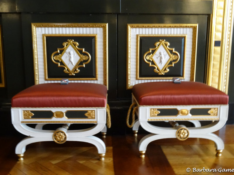 Christiansborg Palace, chairs in the Alexander Room