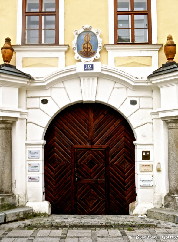 Door to Rathaus, Melk