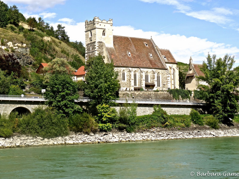 The fortified Church of St Michael