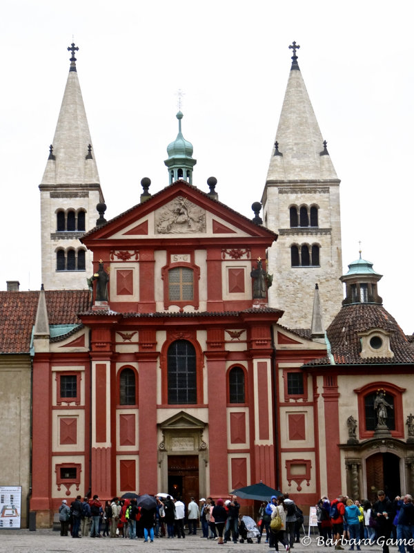 Convent of St Jiri, at Prague Castle 