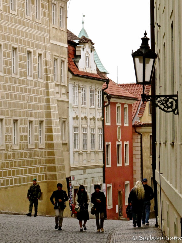 Towards Golden Lane, Prague Castle